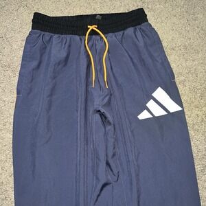 Adidas Adibreak Pants Womens Small Blue Orange Snap Track Pants Originals NWOT